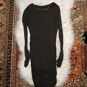 Guess Bodycon Dress with Ruching on Sleeves